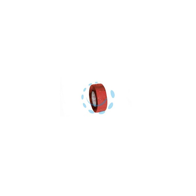 NASTRO ISOLANTE SPESSORE MM.0,15 - mm.25x25mt. colore rosso