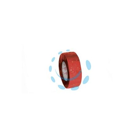 NASTRO ISOLANTE SPESSORE MM.0,15 - mm.25x25mt. colore rosso