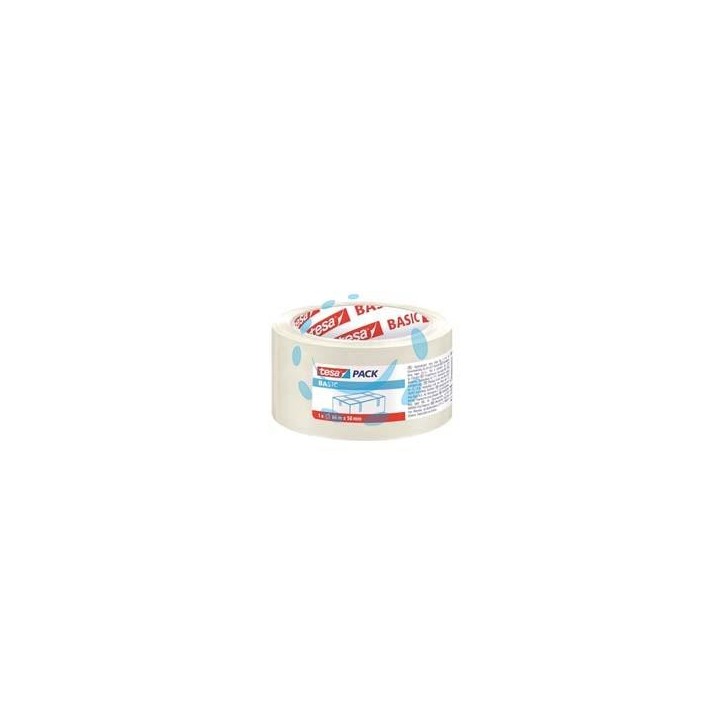 NASTRO IMBALLO ADESIVO PPL TRASPARENTE - mt.66 x mm.50h.