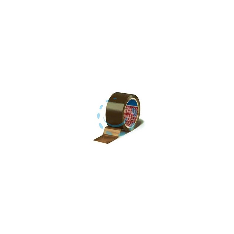 NASTRO IMBALLO ADESIVO PPL ACRILICO SILENZIOSO AVANA - mt.66 x mm.50h. 