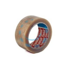 NASTRO IMBALLO ADESIVO PPL ACRILICO SILENZIOSO TRASPARENTE - mt.66 x mm.50h. 
