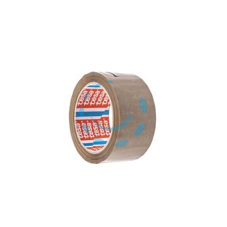NASTRO IMBALLO ADESIVO PVC AVANA SILENZIOSO - mt.66 x mm.50h.