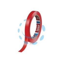 NASTRO IMBALLO ADESIVO PVC RIGIDO SIGILLA SACCHETTI - mm.9x66mt. colore rosso