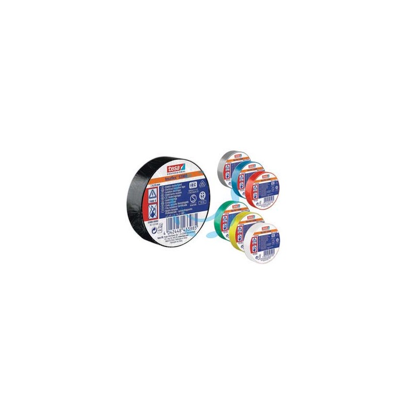 NASTRO ISOLANTE SPESSORE MM.0,15 - mm.19x25mt. colore azzurro