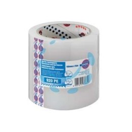 NASTRO ADESIVO IN POLIETILENE TRASPARENTE USO ESTERNO (920 PE) - mm.100 x 25 mt.
