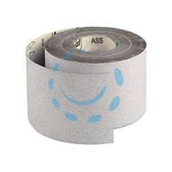 CARTA ABRASIVA STEARATA AL CORINDONE CON SUPPORTO LATTICE ASS - grana 240, mt.100