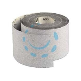 CARTA ABRASIVA STEARATA AL CORINDONE CON SUPPORTO LATTICE ASS - grana 320, mt.100