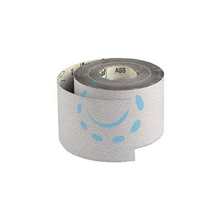CARTA ABRASIVA STEARATA AL CORINDONE CON SUPPORTO LATTICE ASS - grana 320, mt.100
