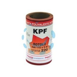 CARTA RESINATA AL CORINDONE CON SUPPORTO LATTICE KPF IN MINIROLL - grana 100