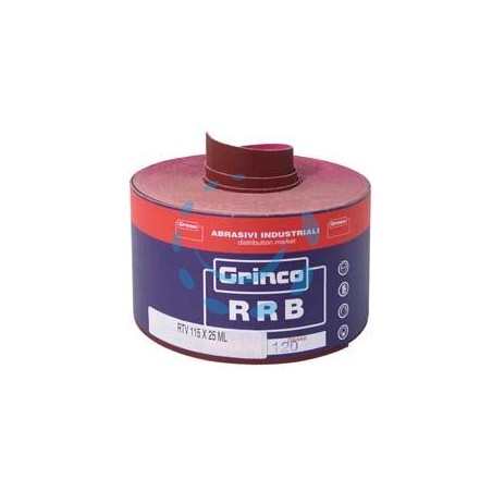 CARTA RESINATA AL CORINDONE RRB CON VELCRO - grana 100