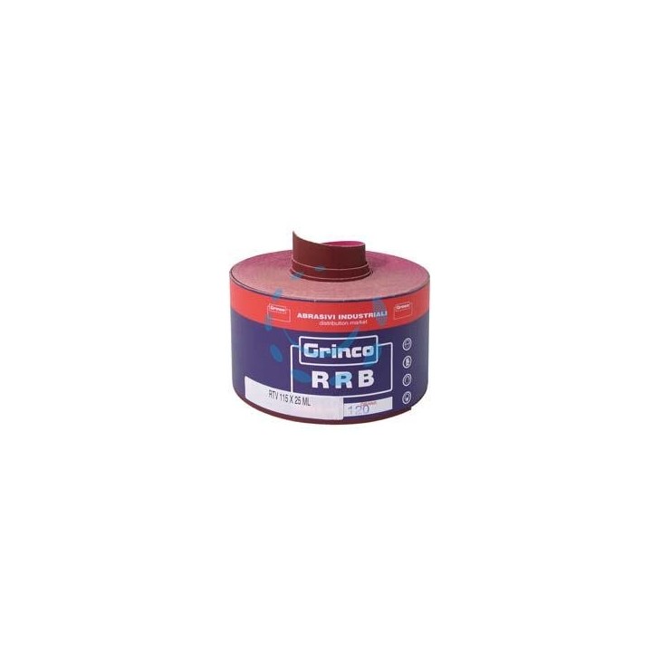 CARTA RESINATA AL CORINDONE RRB CON VELCRO - grana 180