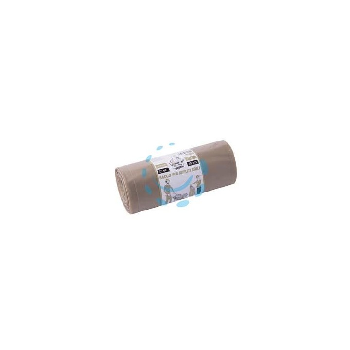 SACCO CALCINACCI LDPE - colore ambra cm.40x70 lt.35 gr.57/62 rt da pz.15