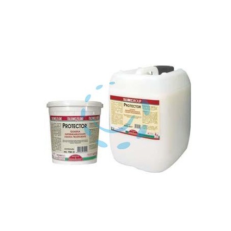 GUAINA LIQUIDA A BASE ACRILICA "PROTECTOR COLOR" - ml.750 trasparente