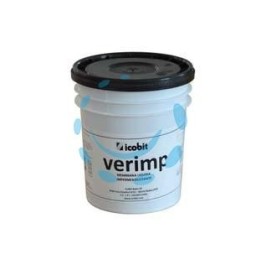 GUAINA LIQUIDA A BASE ACRILICA VERIMP - Kg.1 bituminosa rossa