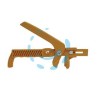 PINZA IN PLASTICA PER DISTANZIATORE AUTOLIVELLANTE PER PIASTRELLE - mm.27,5x15h.