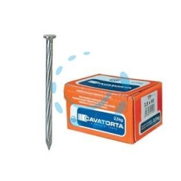 CHIODI ANTINFORTUNISTICI ACCIAIO ZINCATO TESTA PIANA -ø mm.3,5x60