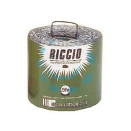 FILO SPINATO MT.250 ZINCATO "RICCIO" 
