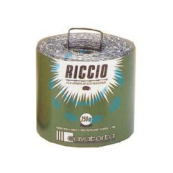 FILO SPINATO MT.250 ZINCATO "RICCIO" 