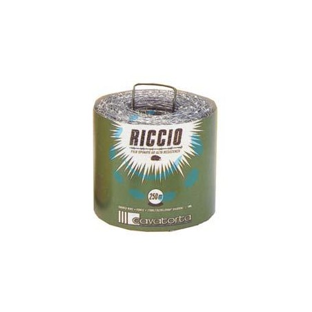 FILO SPINATO MT.250 ZINCATO "RICCIO" 