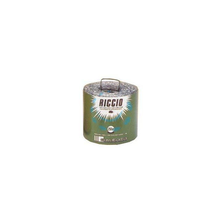 FILO SPINATO MT.250 ZINCATO "RICCIO" 