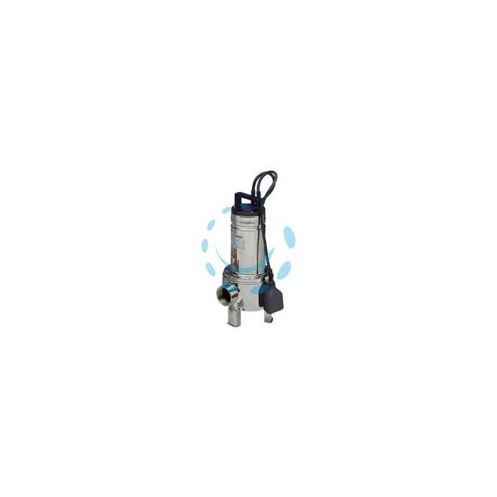 ELETTROPOMPA SOMMERGIBILE PER ACQUE REFLUE "DOMO 7VX/B" KW 0,55 
