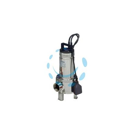 ELETTROPOMPA SOMMERGIBILE PER ACQUE REFLUE "DOMO 10VX/B" KW 0,75 