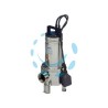 ELETTROPOMPA SOMMERGIBILE PER ACQUE REFLUE "DOMO 10VX/B" KW 0,75 