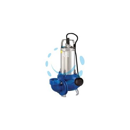 ELETTROPOMPA SOMMERGIBILE PER ACQUE REFLUE "DLM 109/A CG" KW 1,1 