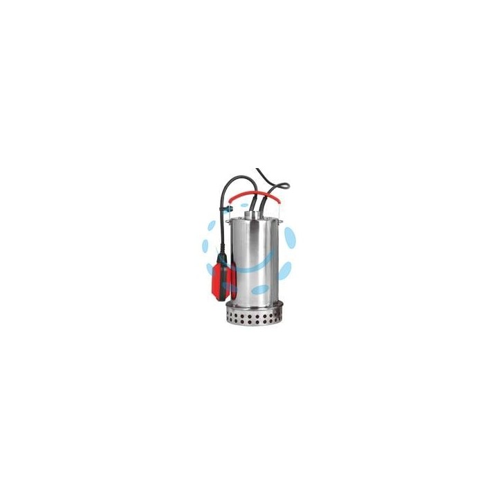 ELETTROPOMPA SOMMERSA "CLEAN&GO" INOX ACQUE CHIARE KW 0,4 