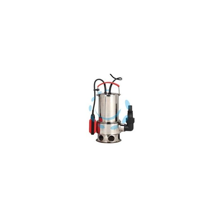 ELETTROPOMPA SOMMERSA "DIRTY&GO" INOX ACQUE TORBIDE KW 0,75 