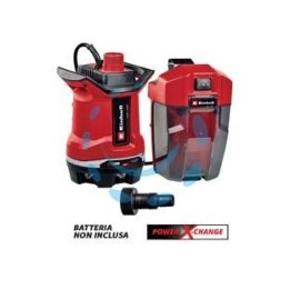 ELETTROPOMPA SOMMERSA ABS ACQUE SCURE A BATTERIA 18V (GE-DP 18/25 LI) 