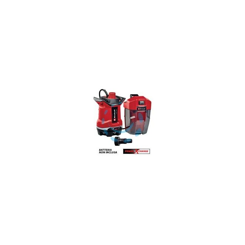 ELETTROPOMPA SOMMERSA ABS ACQUE SCURE A BATTERIA 18V (GE-DP 18/25 LI) 