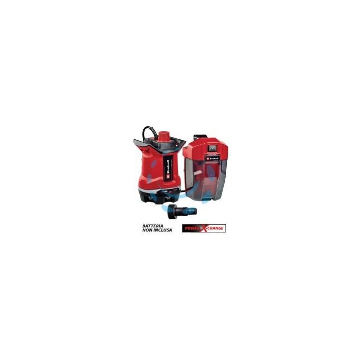 ELETTROPOMPA SOMMERSA ABS ACQUE SCURE A BATTERIA 18V (GE-DP 18/25 LI) 