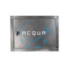 SPORTELLO CONTATORE ACQUA IN ACCIAIO ZINCATO - cm.60x45h.