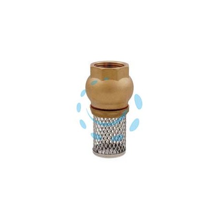 VALVOLA DI FONDO PER ACQUA ART.140 - F 1" - pressione esercizio 10 bar