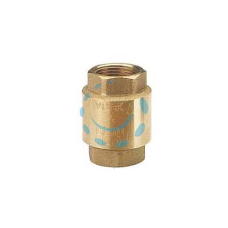 VALVOLA DI RITEGNO PER ACQUA "YORK" ART.103 - F 3/4" - pressione esercizio 12 bar