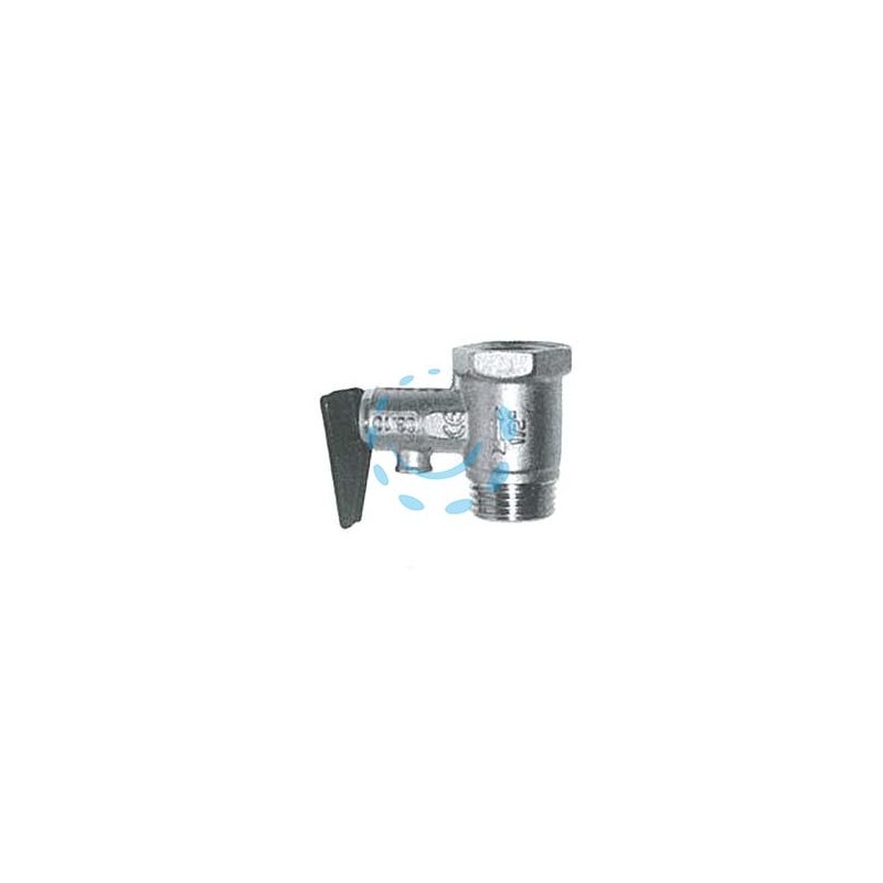VALVOLA DI SICUREZZA PER SCALDABAGNO CON LEVA ART.367 - MF 1/2"