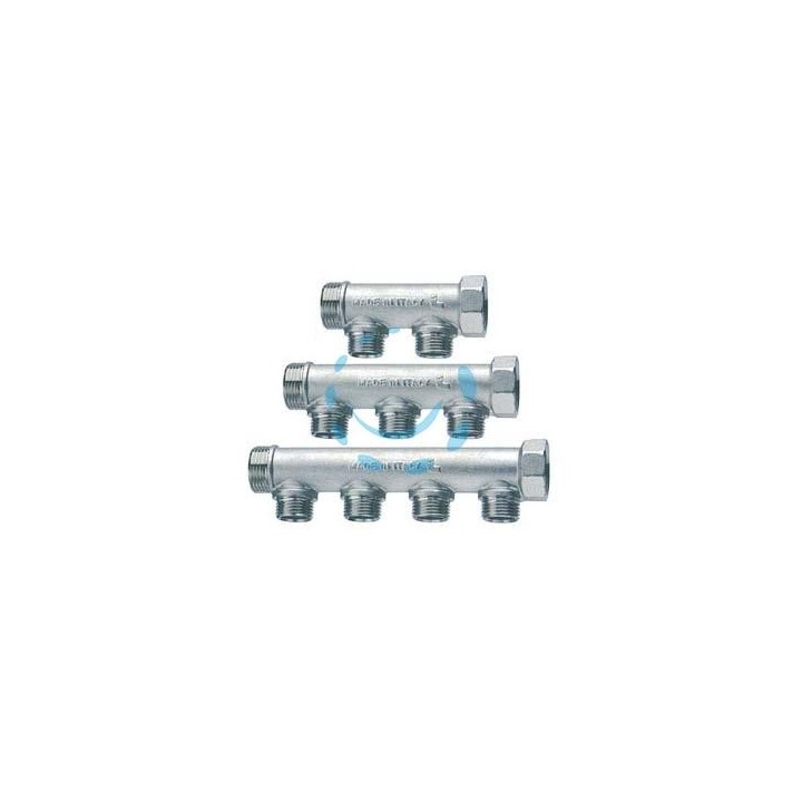 COLLETTORE DI DISTRIBUZIONE COMPONIBILE 3/4" 2 DERIVAZIONI M ART.455 - MF 3/4" - 4 derivazioni M 1/2"