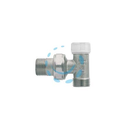 DETENTORE PER TERMOSIFONI AD ANGOLO MASCHIO ART.397 - M 1/2"