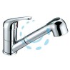 RUBINETTO MISCELATORE MONOCOMANDO LAVELLO DOCCIA ESTRAIBILE S. START 