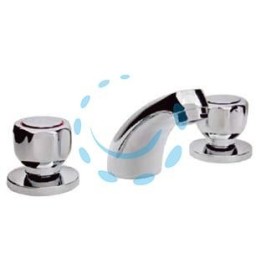 BATTERIA LAVABO SERIE SCUDETTO TESTA CIECA 
