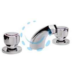 BATTERIA LAVABO SERIE SCUDETTO TESTA CIECA 