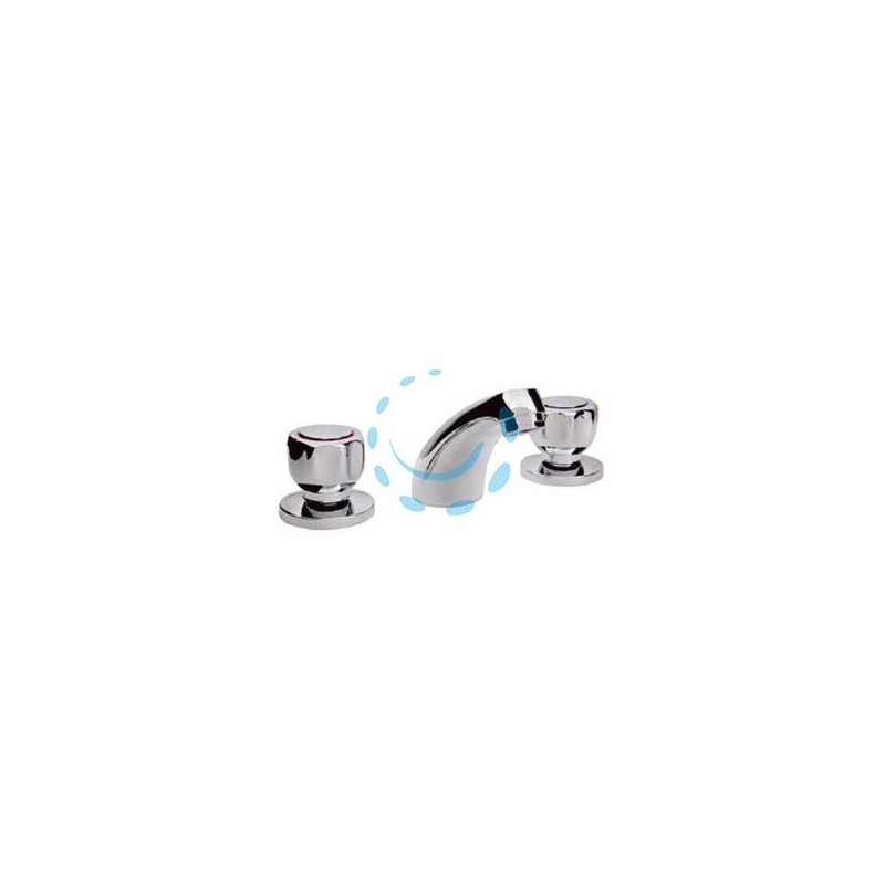 BATTERIA LAVABO SERIE SCUDETTO TESTA CIECA 
