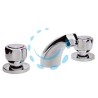 BATTERIA LAVABO SERIE SCUDETTO TESTA CIECA 