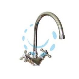 RUBINETTO GRUPPO LAVELLO MONOFORO LINEA VITTORIA 