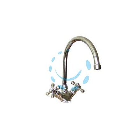 RUBINETTO GRUPPO LAVELLO MONOFORO LINEA VITTORIA 