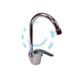 RUBINETTO MISCELATORE CANNA ALTA PER LAVELLO 