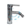 RUBINETTO MISCELATORE SERIE WENDY BIDET CON SCARICO 