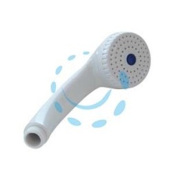 DOCCETTA GETTO FISSO IN PLASTICA BIANCA 