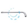 BRACCIO DOCCIA NORMALE PER SOFFIONE - M 1/2" cm.25 ottone cromato